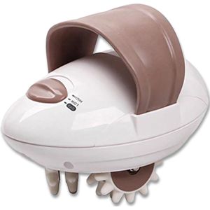 Bolture 3D Massage Roller - Draagbaar - Full Body - Cellulite Massager - Shiatsu - Voor Vetverbranding - Afslanken - Wit