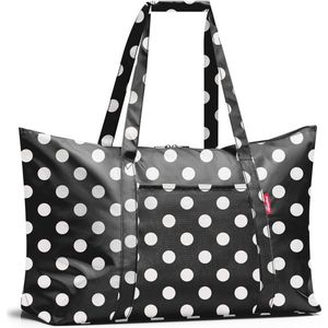 Reisenthel Mini Maxi Travelbag Reistas - Opvouwbaar - 30L - Dots Wit