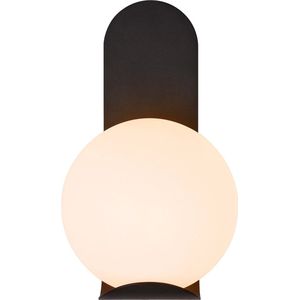 Nordlux Dalius-wandlamp-E27-zwart