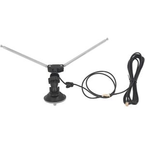 SDR Receiver SMA Antenna FM Radio Dipole Antenna with 60 Cm RG174 Cable and SMA Male Connector