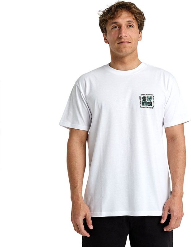 Billabong Equity T-shirt Met Korte Mouwen Wit L Man