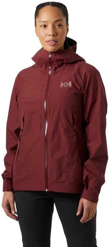 Helly Hansen Verglas Infinity 2.0 Regenjas Rood L Vrouw