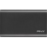 Pny - Hard Ssd Externa - Elite - 480go - Usb 3.1 (psd1cs1050-480-ffs)