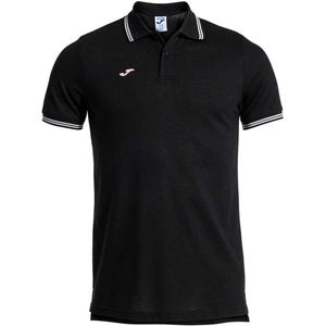 Joma Confort Classic Korte Mouw Poloshirt Zwart S Man