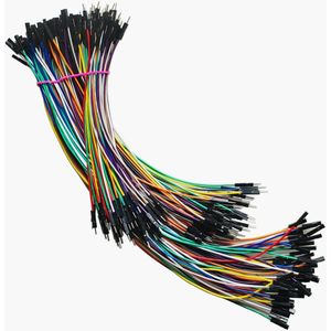 150 stuks Jumper Wire kabel steekbruggen voor Breadboard - Arduino accessoires 15 cm mannelijk 20 cm mannelijk vrouwelijk 30 cm vrouwelijke draadbruggen - 24AWG tien kleuren