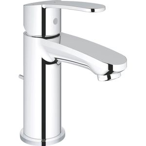 GROHE Eurostyle Cosmopolitan Wastafelkraan - Lage uitloop - Met trekwaste - Chroom