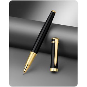 Ainy - Luxe Balpen zwart incl. extra balpennen vulling - elegant en stijlvol pen cadeau voor vrouwen - (niet geschikt voor Parker Jotter pennen of Waterman rollerbalpen vulling)