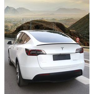 Tesla Model Y Spoiler Mat Zwart Performance Achterspoiler Auto Exterieur Accessoires Nederland België