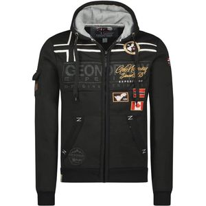 Heren sweatshirt met capuchon en ritssluiting - Warm sportief - Lange mouwen