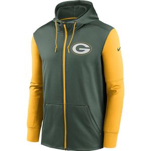 Nike Nfl Therma Green Bay Packers Hoodie Groen L Man