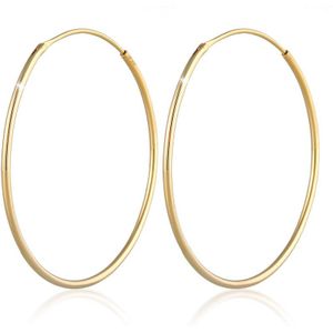 Elli Dames Oorbellen Dames Basis Klassiek in 925 Sterling Zilver