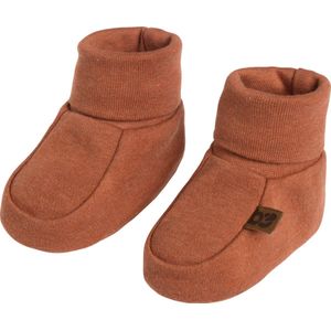 Baby's Only Slofjes Melange - Honey - 0-3 mnd - 100% ecologisch katoen - GOTS