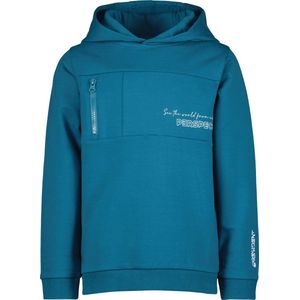 4PRESIDENT Sweater jongens - Blue Coral - Maat 140 - Jongens trui