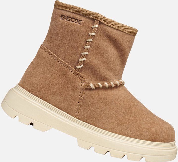 Geox - Kiddartah - Enkellaarsjes - Zwart