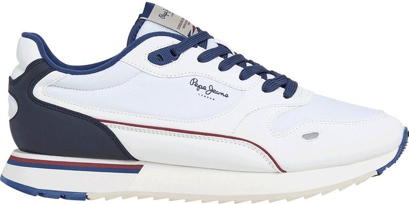 Pepe Jeans - Bexley South - Hardloopschoenen - Wit - EU 45