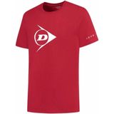 Dunlop - Essentials Promo - Tennisshirt - Donkerrood