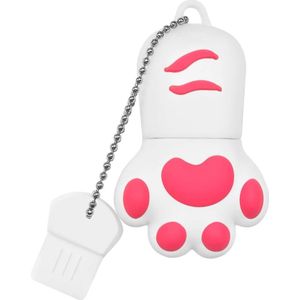 64GB USB-stick met kattenpoot, mini-flashdrive, hoge capaciteit, USB 2.0