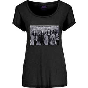 Black Sabbath - Group Shot Dames T-shirt - M - Zwart