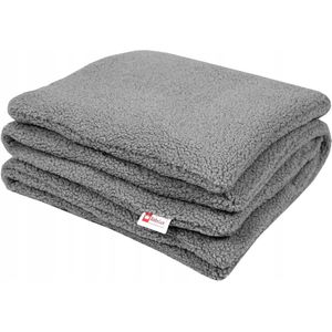 BabyLux Boucle Kinderdeken met Kussen 60x75cm - Warm & Zacht