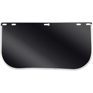 Vervangende Lens voor Gezichtsscherm 39x20cm - Lichtgewicht en Comfortabel - Geschikt voor Slijpen, Lassen, Smeden en Snijden - Zwart