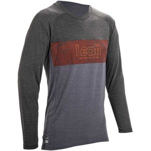 Leatt Mtb Gravity 2.0 T-shirt Met Lange Mouwen Grijs M Man