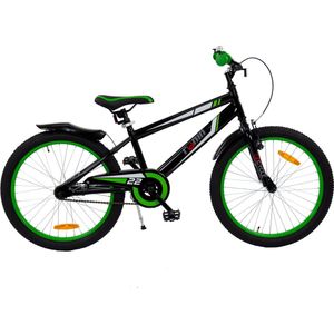 2Cycle Ronin - 22 inch - Zwart - Jongensfiets 7 tot 9 jaar