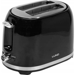 LUND Professional broodrooster - Toaster - 2 sneetjes - 850W - Zwart