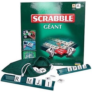 Woordspel Megableu Scrabble Geant (FR) - Geschikt voor kinderen vanaf 10 jaar - Hoogwaardige kwaliteit - Groot speelveld - Uniseks