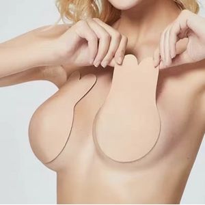 CHPN - Zelfklevende Push up BH - Plak BH - BH zonder bandjes - Zwart - XXL - BH zonder bandjes - Herbruikbaar - 13CM lengte