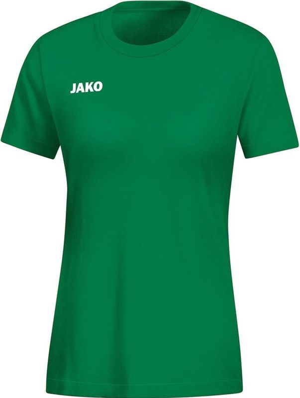 Jako - Base T-Shirt - Sportgroen - Kinderen
