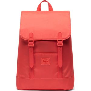 Herschel Vrije tijd rugzak Schoolrugzak Recycled Flight Satin Retreat Small Backpack Hot Coral Koraalrood