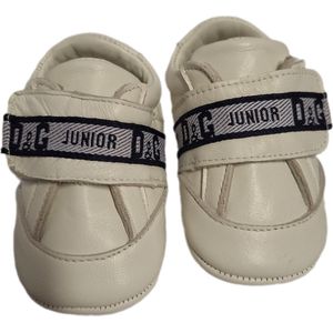 D&G BABY SHOES SCARPA BASSA VELCRO WHITE SIZE 18