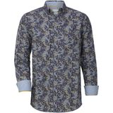 Babista - ILVANO - Herenoverhemd - Donkerblauw
