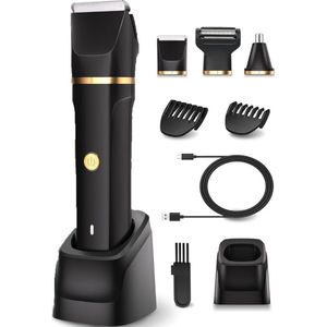 White-label® Bodygroomer mannen - Scheerapparaat - Baardtrimmer - Body Trimmer Heren - Zwart
