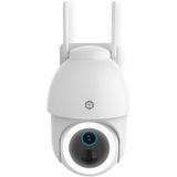 Nedis - SmartLife Camera voor Buiten - Spotlight - 3MP Full HD 1296p - Pan Tilt - IP65 - Met Bewegingssensor