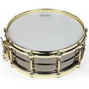 Ludwig Black Beauty Snare LB416BT 14""x5"", Brass Tube Lugs P86 - Snare drum