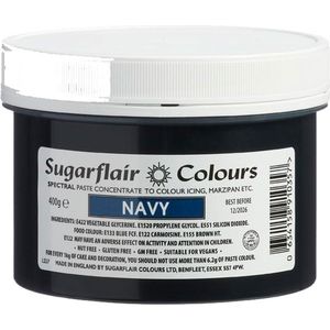 Sugarflair Spectral Concentrated Paste Colours Voedingskleurstof Pasta - Navy - 400g