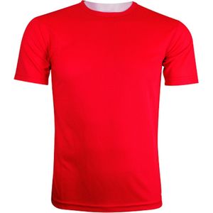 Herensportshirt 'Functional Basic' met ronde hals Red - XL