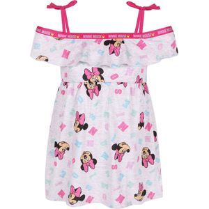 Grijze, zomerse Spaanse jurk met letters - Minnie Mouse DISNEY