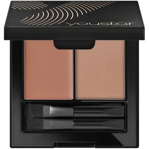 Youstar | Eyebrow Kit Powder & Wax - Hazelnut - Vegan