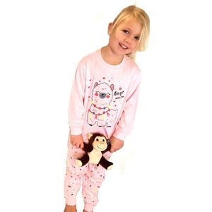 Fun2wear - kleuter / kinder - pyjama - Alpaca Kusje - Barely Pink - 68