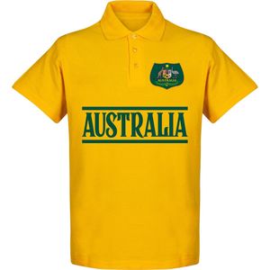 Australië Team Polo Shirt - Geel - S