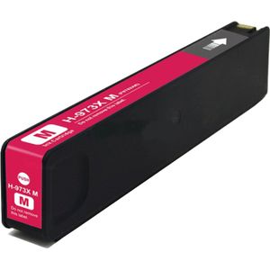 Inktcartridges Geschikt voor HP 973 | 1x Magenta Geschikt voor HP Pagewide Pro 452dn, 452dw, 477dn, 477dw, 477dwt, 552dw, 577dw, 577z