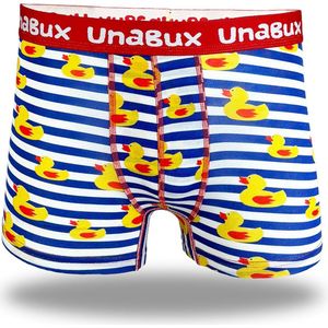 UnaBux - Boxerbrief - Zwart - Wit - Rabbit