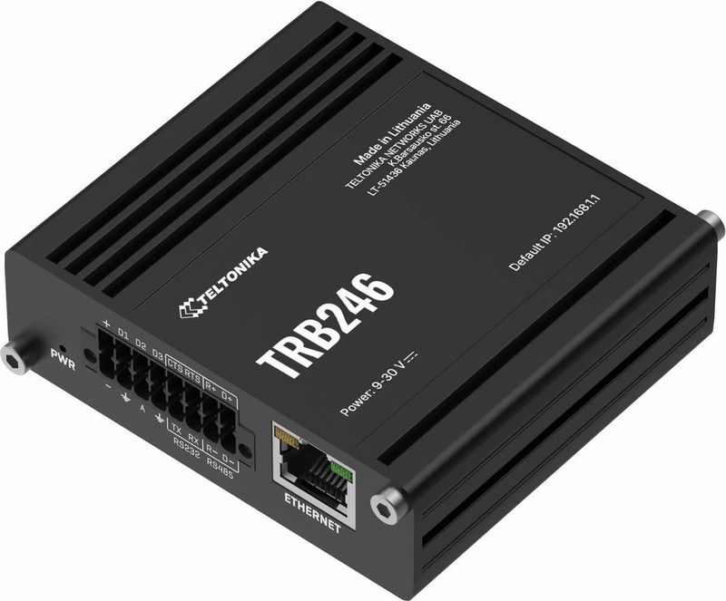 Teltonika - TRB246 - LTE Cat 4 Gateway - Router - Zwart