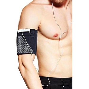 Sport Armband - Hardloopband - Sportband - Hardloop Armband voor mobiele telefoon - Hardloop Opberg Armband - Hardloop Portemonnee - Comfortabel met Sleutelhouder - Unisex - Maat M