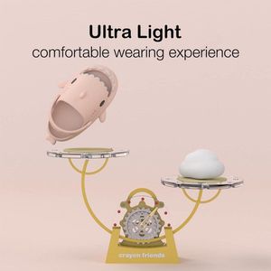 JGS Premium - Antislip ademende kinderclogs voor jongens en meisjes - Roze - Maat 28/29 - Strandschoenen - Sandalen - Haai - Zwembad - Tuin - Slippers - 28/29 EU