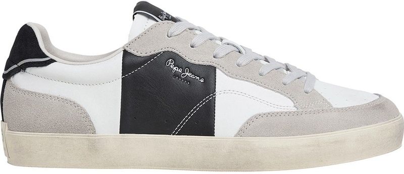Pepe Jeans - Lane Iron - Sneakers - Wit - EU 42 - Leer