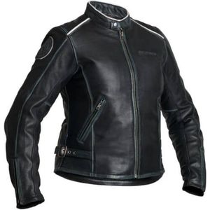 Halvarssons Leather Jacket Nyvall Women Black 36 - Maat - Jas
