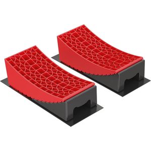 Ronde Wielkeggen met T-waterpas voor Caravan en Camper - Traploos Niveleren